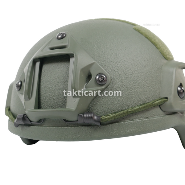 Шолом MICH 2000 Helmet PE NIJ IIIA хакі. 2076 фото