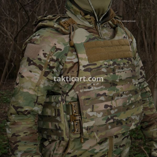 Бронежилет Militex Modular X-1 (Збільшена площа захисту) Multicam USA original (без підсумків) 3773 фото