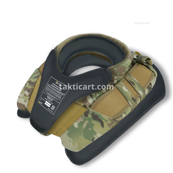 Захист шиї mod. 1 з балістичним пакетом Militex cordura USA Multicam 3780 фото