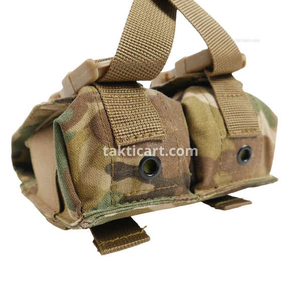 Тактичний підсумок під 2 гранати GU Double Mag Pouch Multicam 757 фото