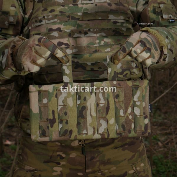 Захист попереку з балістичним пакетом 1 клас захисту Militex cordura USA Multicam 3791 фото