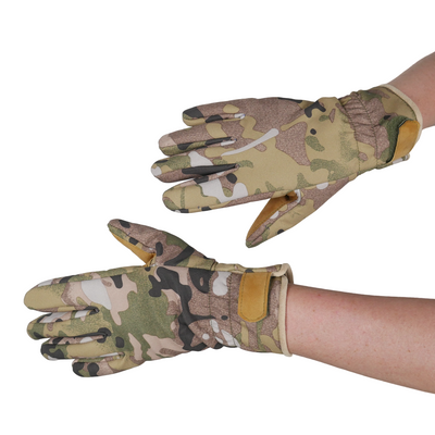Тактичні зимові рукавиці Softshell мультикам 2080 фото