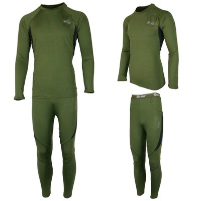 Комплект термобілизни Tactical Fleece Thermal Suit Хакі 2127 фото