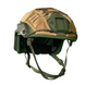 Кевларовий шолом FAST Helmet Green Army рівень захисту - NIJ IIIA 67035 фото 1