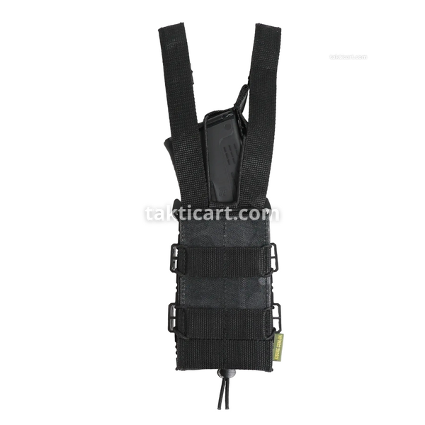 Жорсткий посилений тактичний підсумок GU Single Mag Pouch Dark Multicam 1541 фото