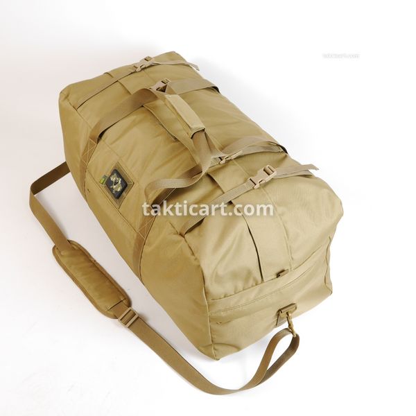 Сумка тактична Military bag 130L Coyote 1390 фото