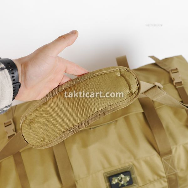 Сумка тактична Military bag 130L Coyote 1390 фото